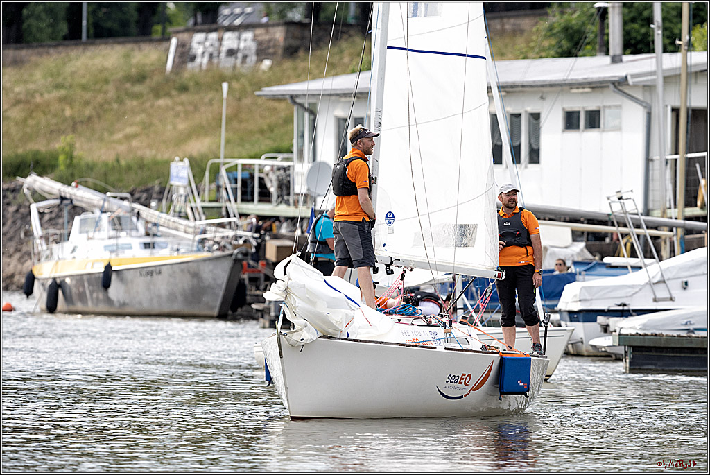 100 Jahre Rheinwoche 2022 - 2. Wettfahrt  Hitdorf - Duesseldorf, 03.06.2022,